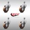 Service Caster 3.5 Inch SS High Temp Glass Filled Nylon 3/8 Inch Threaded Stem Caster Set SCC SCC-SSTS20S3514-GFNSHT-381615-4 - alternate 3